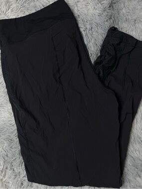 The North Face FlashDry Running Leggings Women’s XL Black Zip Pocket Athletic